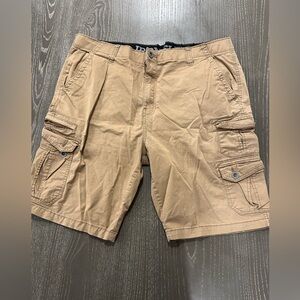 Men's Casual Tan Cargo Shorts